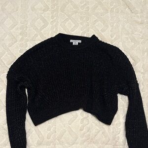 Urban Outfitters Black Ribbed Sweater